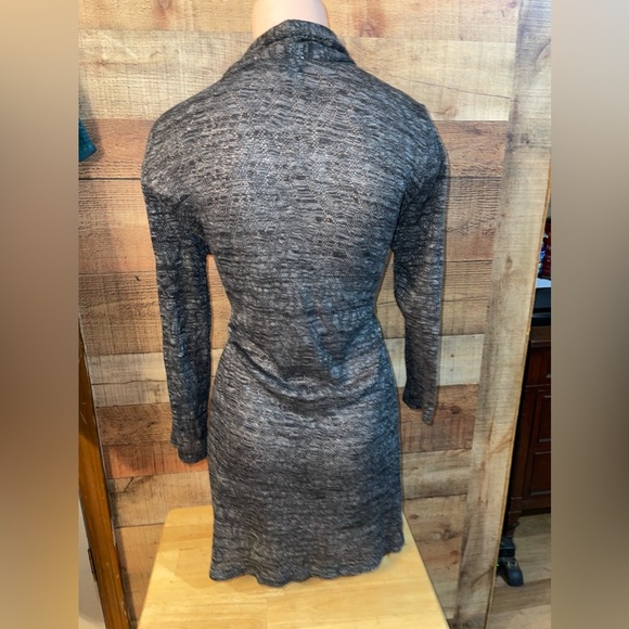 Nina Rossi slit side robe - Picture 3 of 6